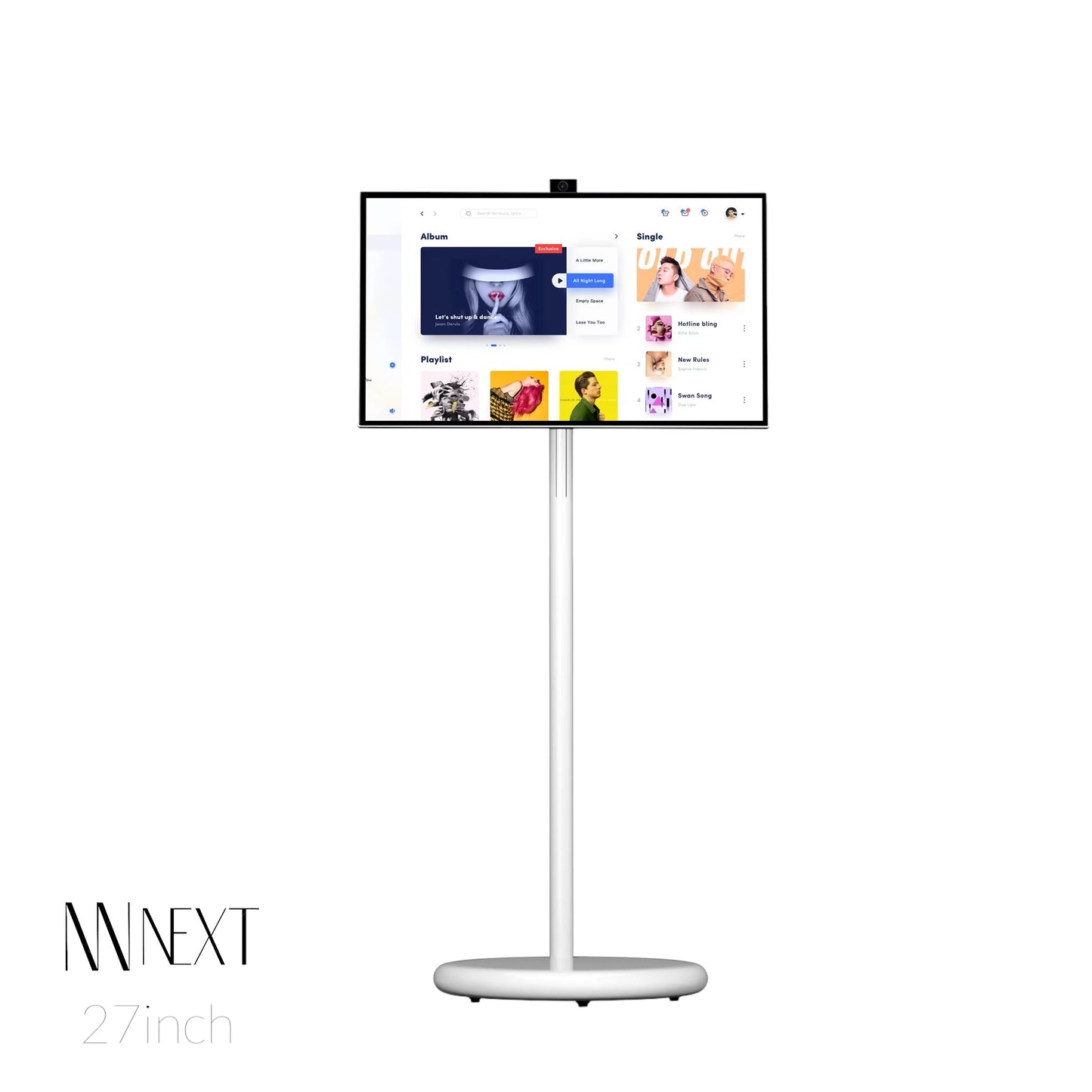 NNEXT Smart Mobile LCD Touchscreen Tablet with Stand
