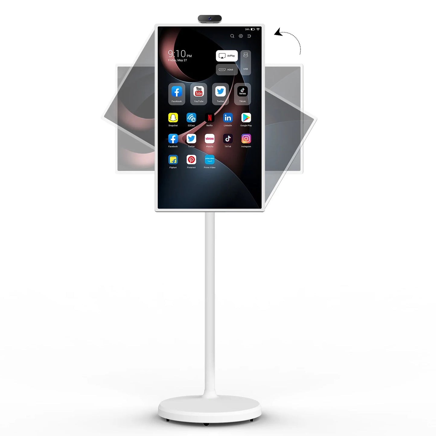 NNEXT Smart Mobile LCD Touchscreen Tablet with Stand